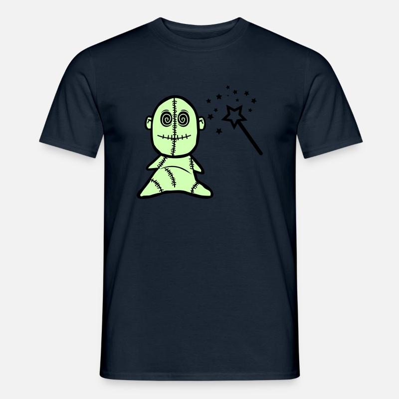 Voodoo Puppe - Männer T-Shirt - Navy