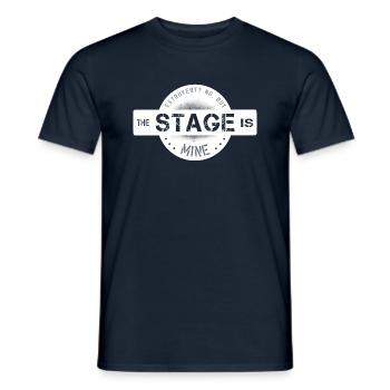 Centre extraverti - T-shirt homme - marine - Devant - AI Model Male 178 light (178cm)