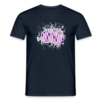 spruch geschenkidee geburtstagsgeschenk geschenk - Männer T-Shirt - Navy - Vorne - AI Model Male 178 light (178cm)