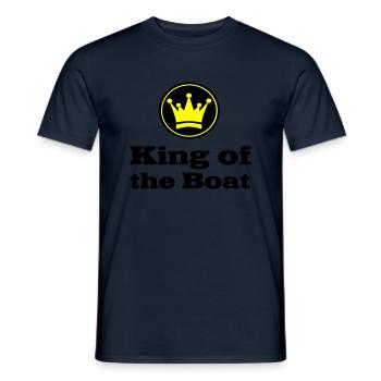 Bote - Camiseta hombre - azul marino - delante - AI Model Male 178 light (178cm)