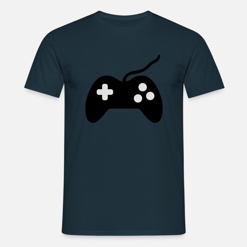 controller symbol - Männer T-Shirt - Navy
