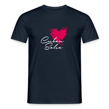 Salsa Salsa Cubaine - T-shirt homme - marine - Devant - AI Model Male 178 light (178cm)