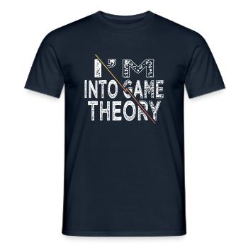 Gaming Shirt Achievement Unlocked Gamers RBFanArt - T-shirt homme - marine - Devant - AI Model Male 178 light (178cm)