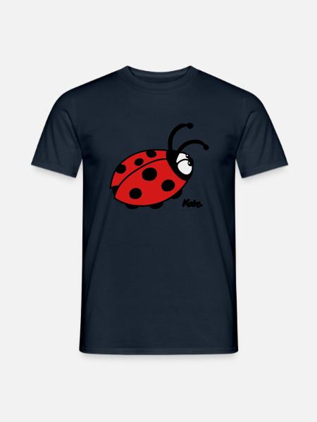 Marienkäfer (c) - Men's T-Shirt - navy