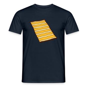 Cool Carpet Design - Men's T-Shirt - navy - Front - AI Model Male 178 light (178cm)