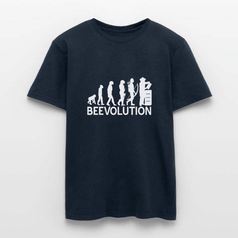 Beevolution Honeybee Bees Evolution Beekeeping Men's T-shirt