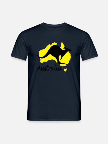 australia - Men's T-Shirt - navy