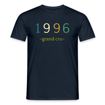 grand cru 1996 - T-shirt homme - marine - Devant - AI Model Male 178 light (178cm)