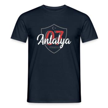 Antalya - Men's T-Shirt - navy - Front - AI Model Male 178 light (178cm)