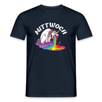 Überstunden Schichtdienst - Arbeiten macht spaß - Männer T-Shirt - Navy - Vorne - AI Model Male 178 light (178cm)