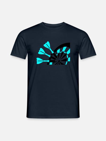 dart - Männer T-Shirt - Navy