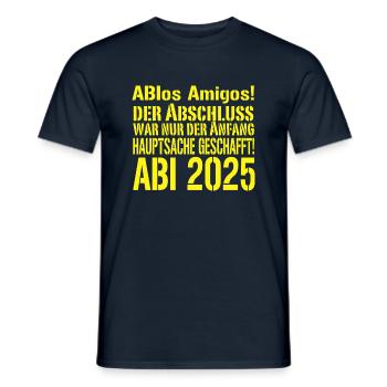 ABI Abios Amigos - Männer T-Shirt - Navy - Vorne - AI Model Male 178 light (178cm)