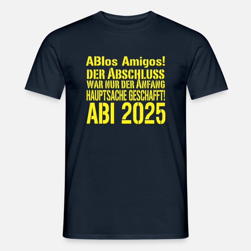 ABI Abios Amigos - Männer T-Shirt - Navy