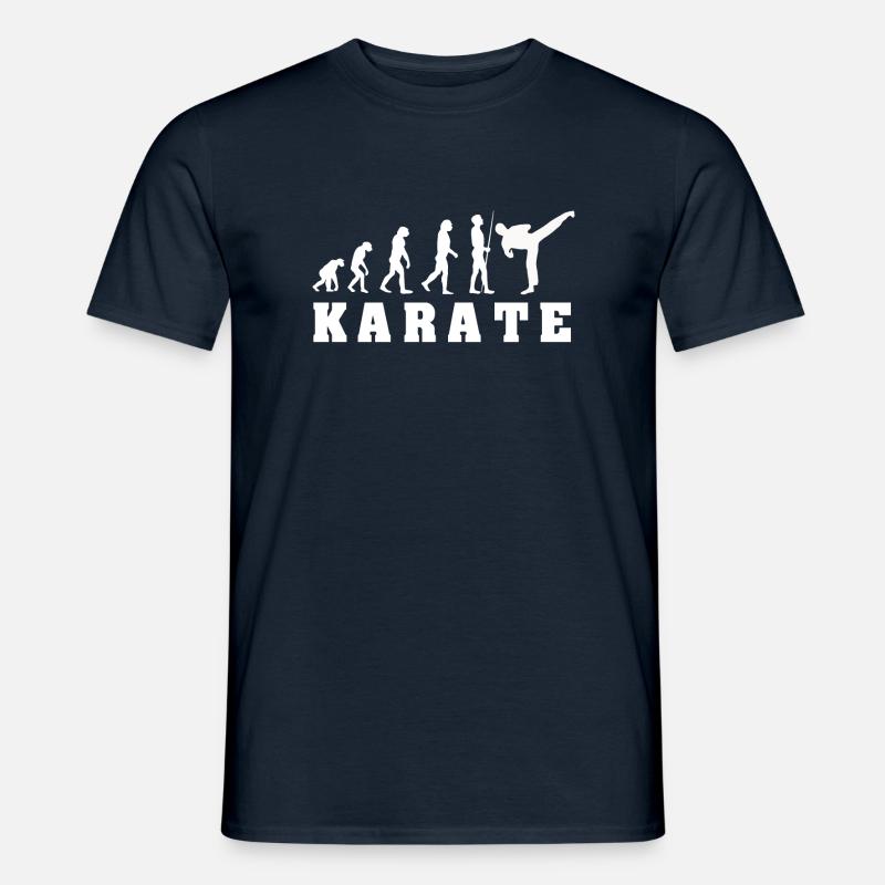 Evolution du Karaté - T-shirt homme - marine