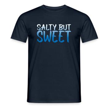 Salty But Sweet 10 - Männer T-Shirt - Navy - Vorne - AI Model Male 178 light (178cm)
