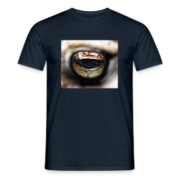 froggy eyes - Männer T-Shirt - Navy - Vorne - AI Model Male 178 light (178cm)