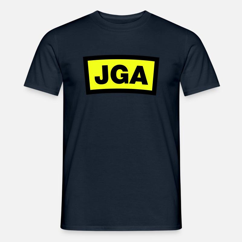 JGA - Emblem - Männer T-Shirt - Navy