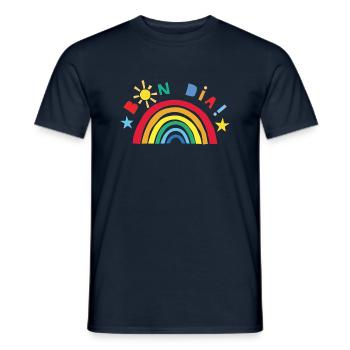Guten Tag! - Männer T-Shirt - Navy - Vorne - AI Model Male 178 light (178cm)