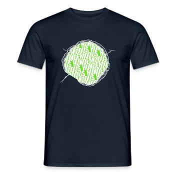 Bday Favorite Dog Chihuahua Paw Poodle Saying - Men's T-Shirt - navy - Front - AI Model Male 178 light (178cm)
