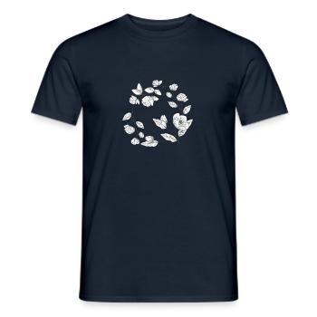 rosary - Men's T-Shirt - navy - Front - AI Model Male 178 light (178cm)