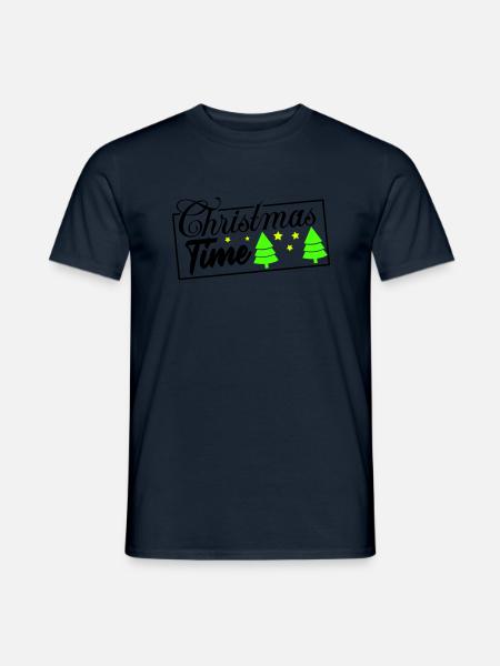 Période de Noël - T-shirt homme - marine
