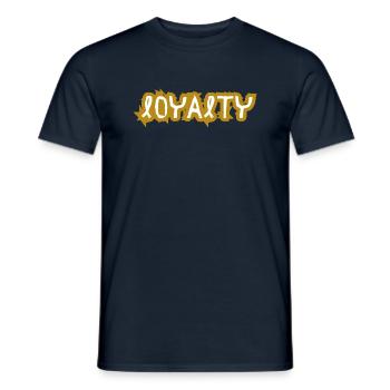 Loyauté - T-shirt homme - marine - Devant - AI Model Male 178 light (178cm)