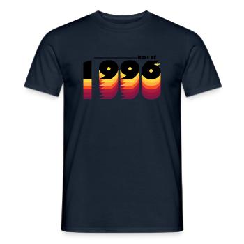 Vintage Celebrating 1996 - 29 Years of Timeless - Men's T-Shirt - navy - Front - AI Model Male 178 light (178cm)