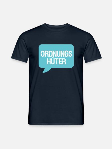 ordnungshüter - Männer T-Shirt - Navy