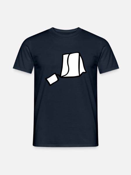 Teebeutel - Männer T-Shirt - Navy