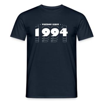 Best of 1994, 31. Geburtstagsparty, zeitlos - Männer T-Shirt - Navy - Vorne - AI Model Male 178 light (178cm)