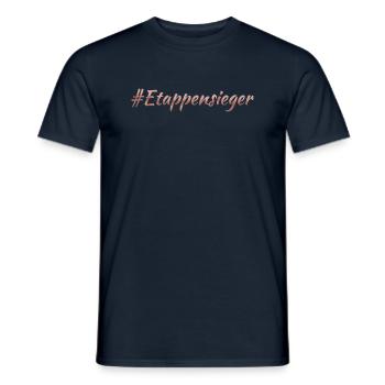 Etappensieger - Männer T-Shirt - Navy - Vorne - AI Model Male 178 light (178cm)