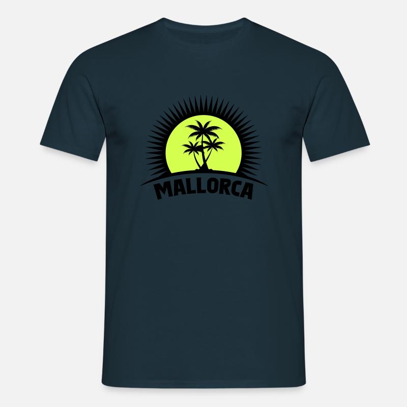 mallorca - Männer T-Shirt - Navy