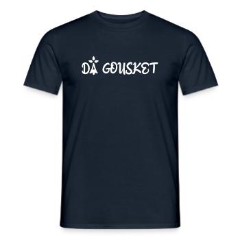 da gousket - T-shirt homme - marine - Devant - AI Model Male 178 light (178cm)