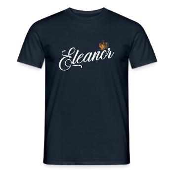 Eleanor Custom Name für Frauen Kinder Kleinkinder - - Männer T-Shirt - Navy - Vorne - AI Model Male 178 light (178cm)