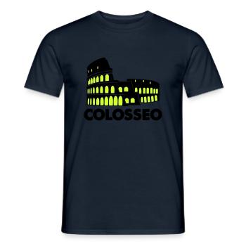 Colisée Colisée Colisée - T-shirt homme - marine - Devant - AI Model Male 178 light (178cm)