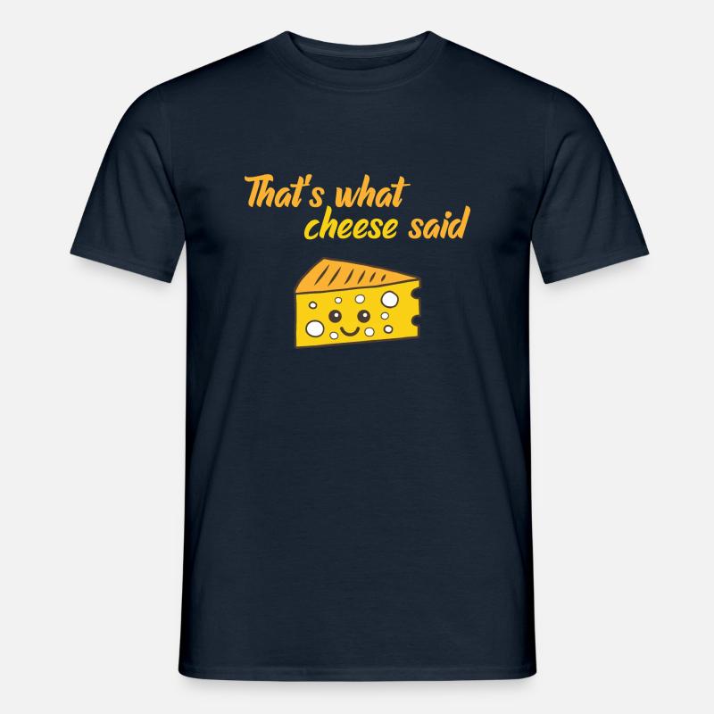 C’est drôle ce que Cheese a dit - T-shirt homme - marine