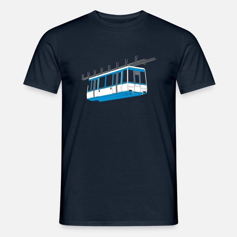 Dortmunder H-Bahn - Männer T-Shirt - Navy