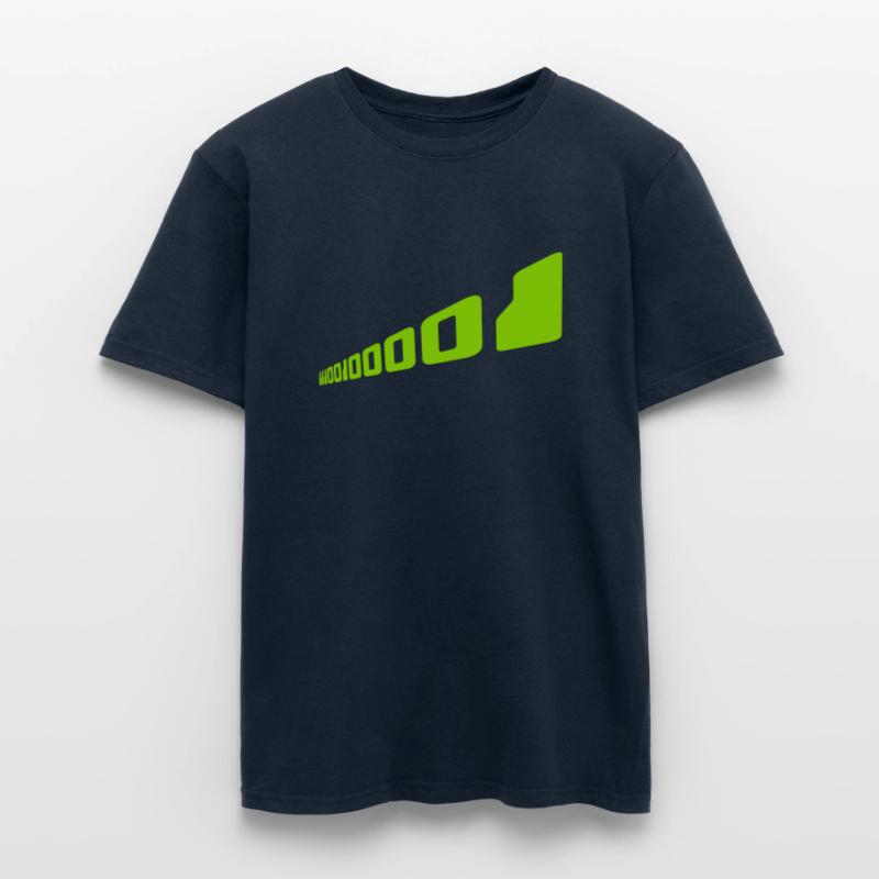 Binär Code Programm Sprache Männer T-Shirt