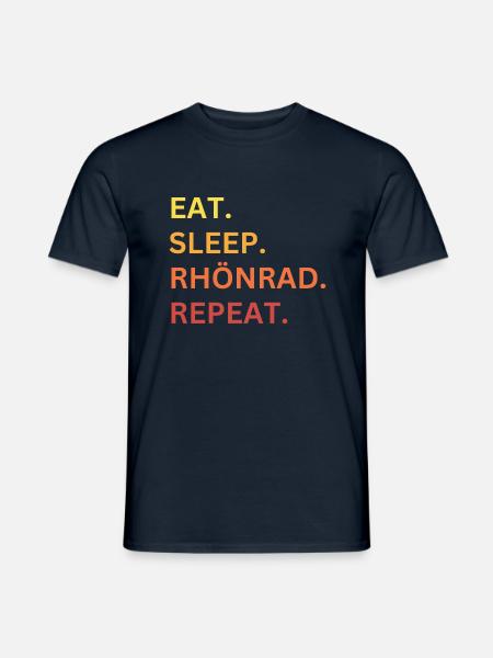 Rhönrad - Männer T-Shirt - Navy