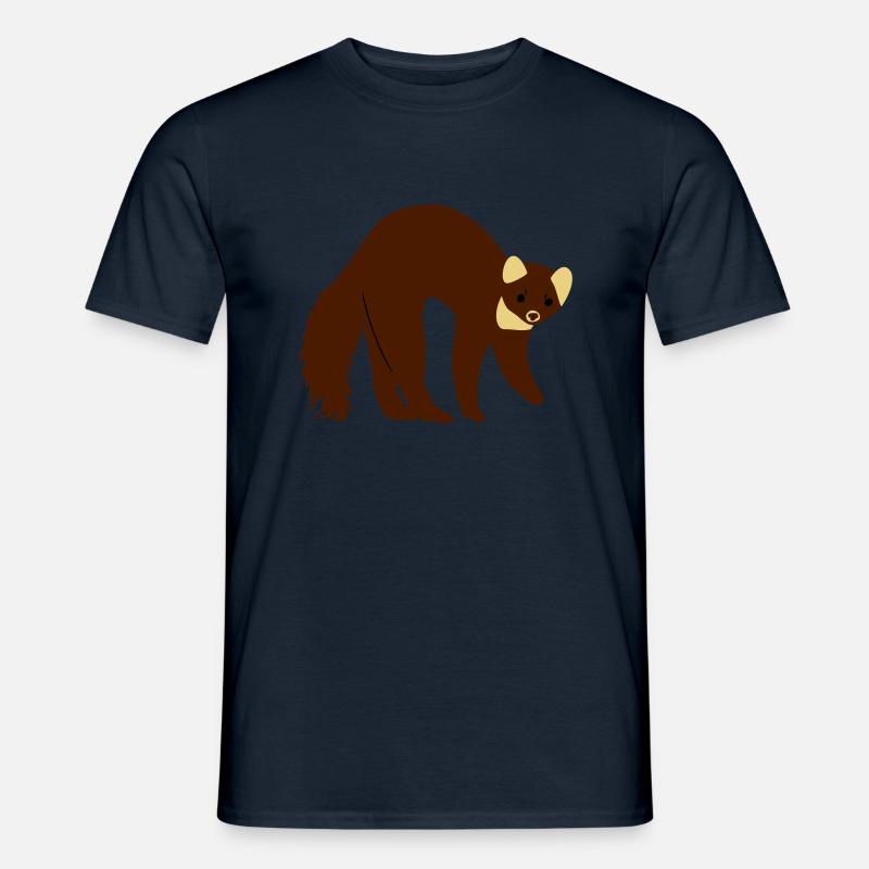 marder - Männer T-Shirt - Navy