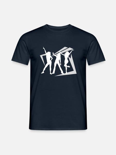 Dancing Dance Music - Männer T-Shirt - Navy