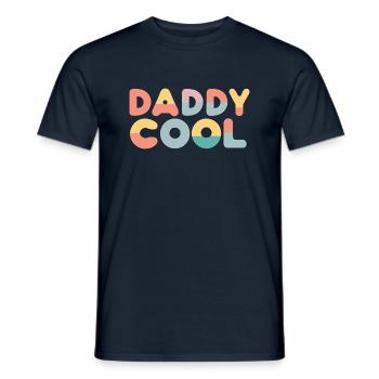Daddy cool - T-shirt homme - marine - Devant - AI Model Male 178 light (178cm)