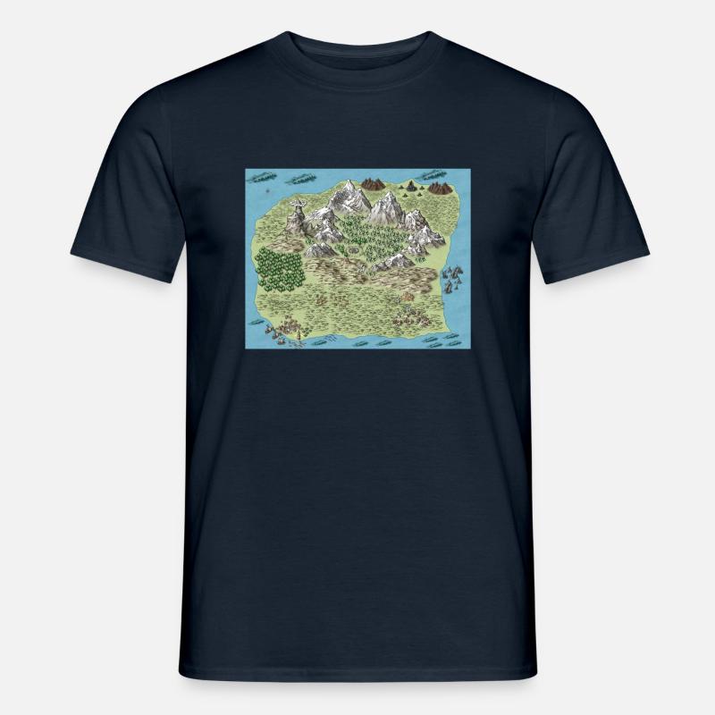 Herbivera - Männer T-Shirt - Navy