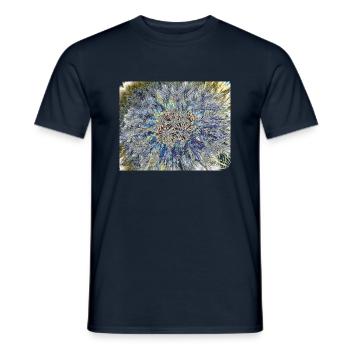 Dandelion, A731878 - Men's T-Shirt - navy - Front - AI Model Male 178 light (178cm)