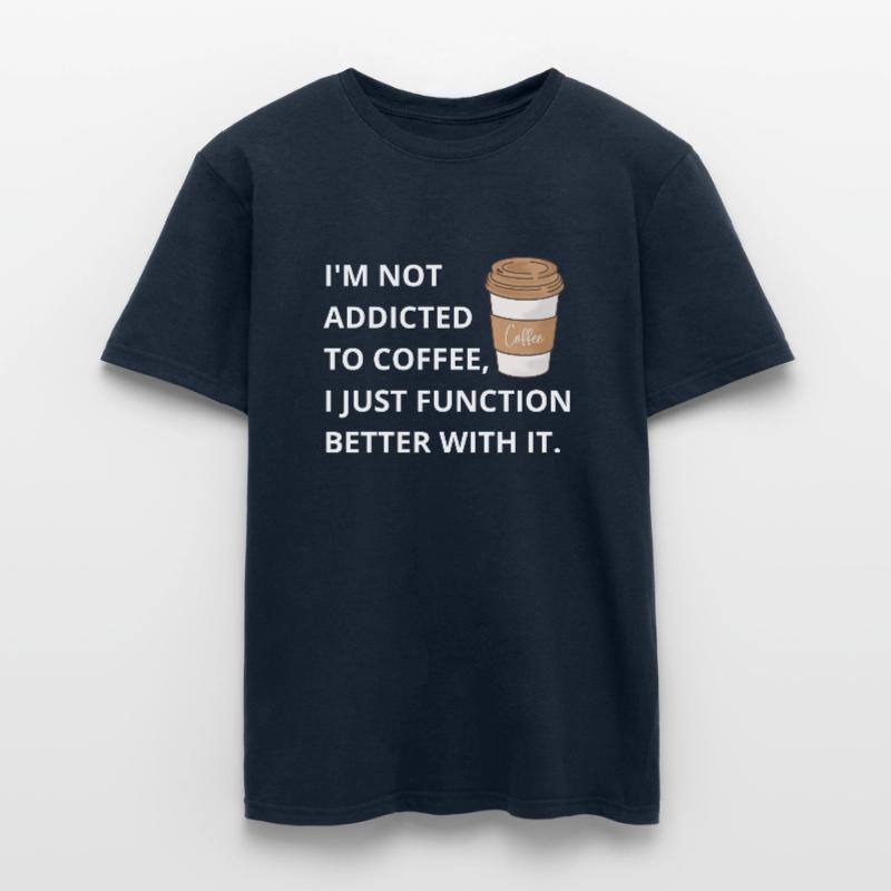 Coffee: Enhancing Functionality, One Cup at a Time Men’s T-shirt