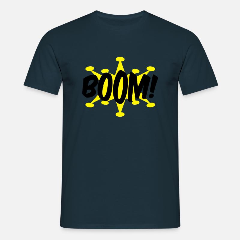 comic - Männer T-Shirt - Navy