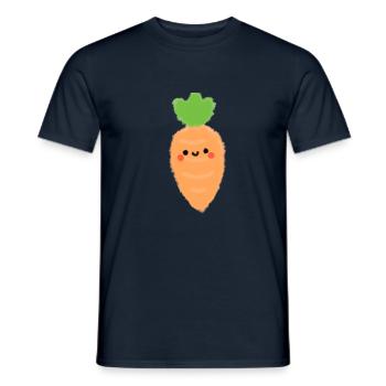 lotti karotti - T-shirt homme - marine - Devant - AI Model Male 178 light (178cm)