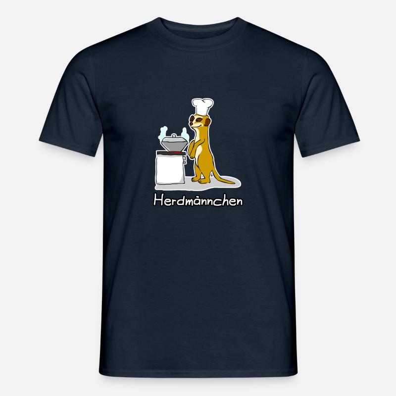 Herdmännchen - Männer T-Shirt - Navy