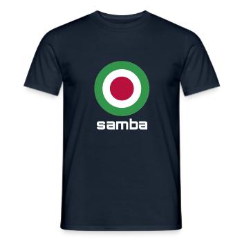 SAMBA (2020) - Men's T-Shirt - navy - Front - AI Model Male 178 light (178cm)