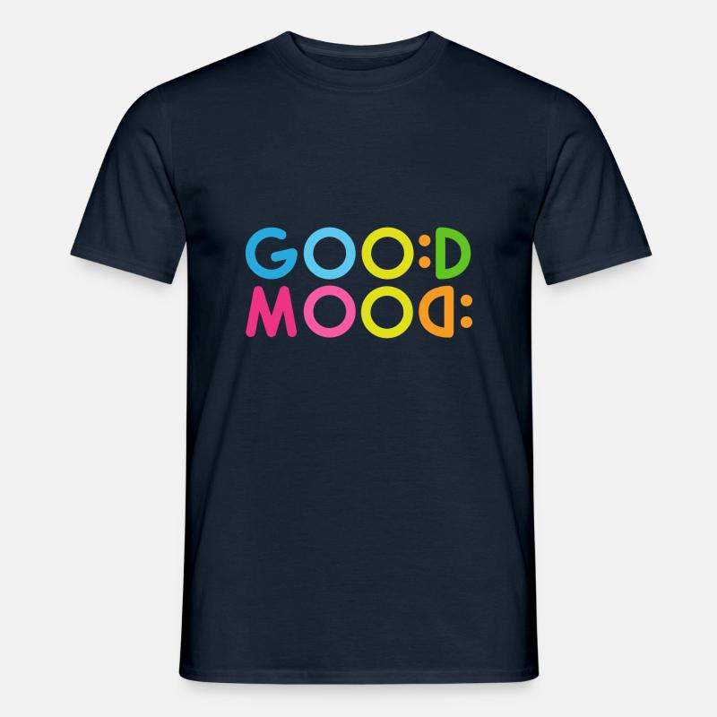 Good Mood - Männer T-Shirt - Navy